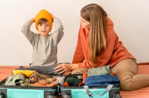 travel checklist when traveling with kids above 5
