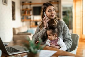 Stay connected with friends & colleagues - 6 Tips for parents working from home