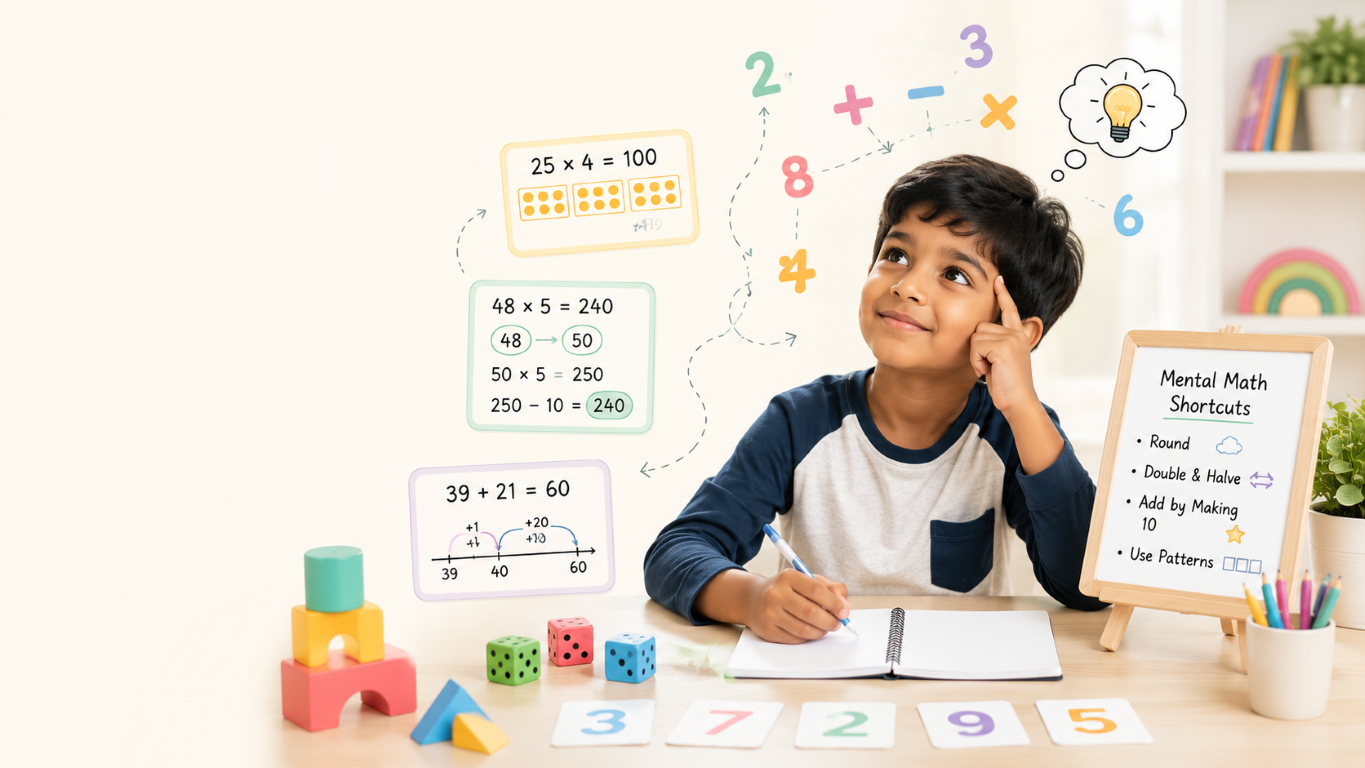 Young Math Explorer at Work
